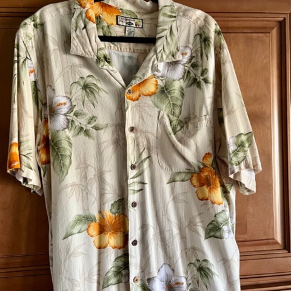 Caribbean Joe Hawaiian Men's Shirt- XXL